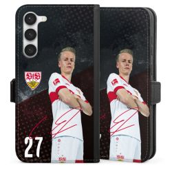 Sideflip mit Lasche schwarz