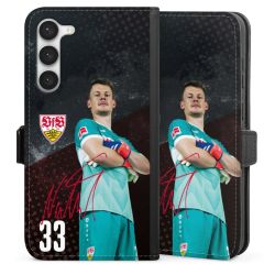 Sideflip mit Lasche schwarz