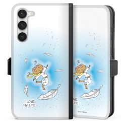 Sideflip mit Lasche schwarz