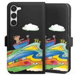 Sideflip with flap black/lateral flap