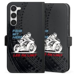 Sideflip mit Lasche schwarz