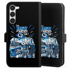 Sideflip mit Lasche schwarz