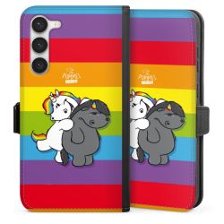 Sideflip mit Lasche schwarz