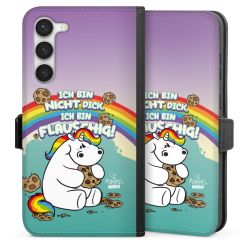 Sideflip mit Lasche schwarz