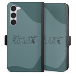 Sideflip with flap  black