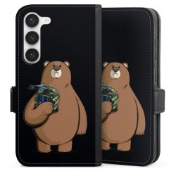 Sideflip mit Lasche schwarz