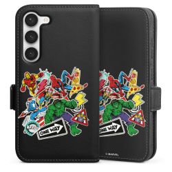 Sideflip with flap black/lateral flap