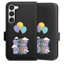 Sideflip with flap black/lateral flap