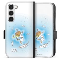 Sideflip mit Lasche schwarz