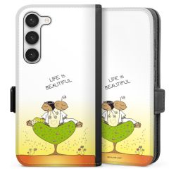 Sideflip mit Lasche schwarz