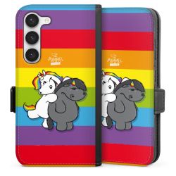 Sideflip mit Lasche schwarz