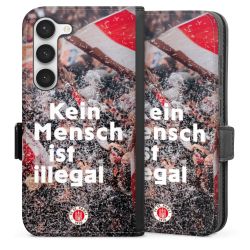 Sideflip mit Lasche schwarz