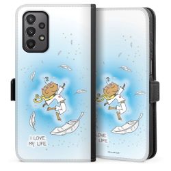 Sideflip mit Lasche schwarz