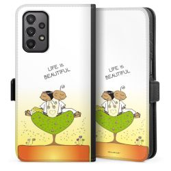 Sideflip mit Lasche schwarz