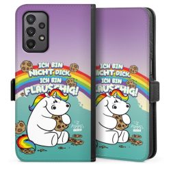 Sideflip mit Lasche schwarz