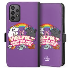 Sideflip mit Lasche schwarz