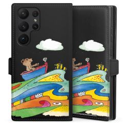 Sideflip with flap black/lateral flap
