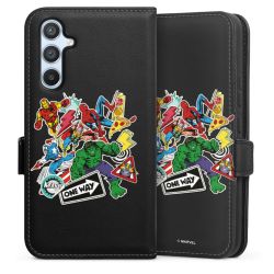 Sideflip with flap black/lateral flap