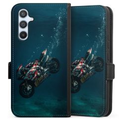 Sideflip mit Lasche schwarz