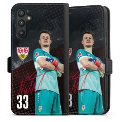 Sideflip mit Lasche schwarz