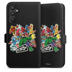 Sideflip with flap black/lateral flap