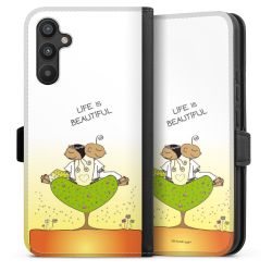 Sideflip mit Lasche schwarz