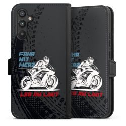 Sideflip mit Lasche schwarz