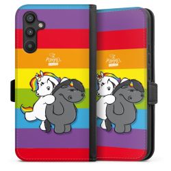 Sideflip mit Lasche schwarz