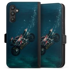 Sideflip mit Lasche schwarz