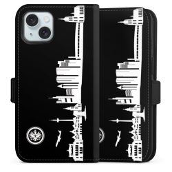 Sideflip mit Lasche schwarz