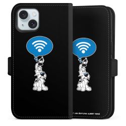 Sideflip mit Lasche schwarz