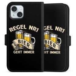 Sideflip mit Lasche schwarz