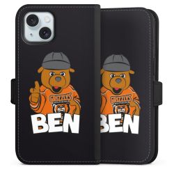 Sideflip mit Lasche schwarz