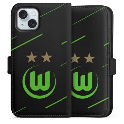 Sideflip mit Lasche schwarz