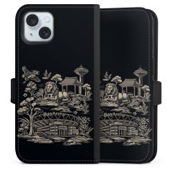 Sideflip mit Lasche schwarz