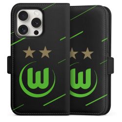 Sideflip mit Lasche schwarz