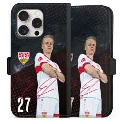 Sideflip mit Lasche schwarz