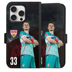 Sideflip mit Lasche schwarz