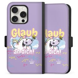 Sideflip mit Lasche schwarz