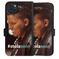 Sideflip mit Lasche schwarz/seiltliche Lasche