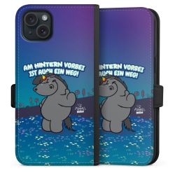 Sideflip mit Lasche schwarz