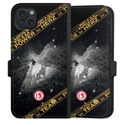 Sideflip mit Lasche schwarz