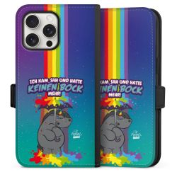 Sideflip mit Lasche schwarz