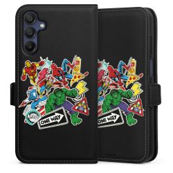 Sideflip with flap black/lateral flap