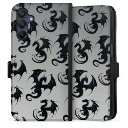 Sideflip with flap  black