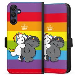 Sideflip mit Lasche schwarz