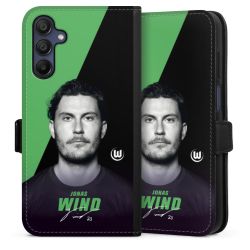 Sideflip mit Lasche schwarz