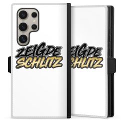 Sideflip mit Lasche schwarz/seiltliche Lasche