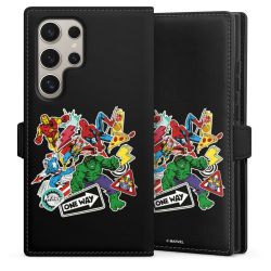 Sideflip with flap black/lateral flap