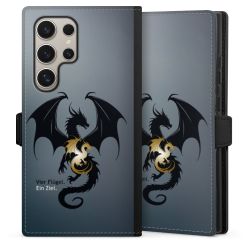 Sideflip with flap  black